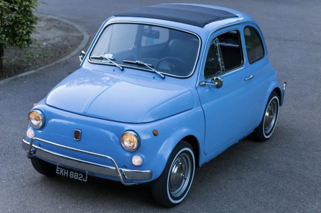 1968 Classic Fiat  500  Baby Blue  NOW SOLD AutoBella